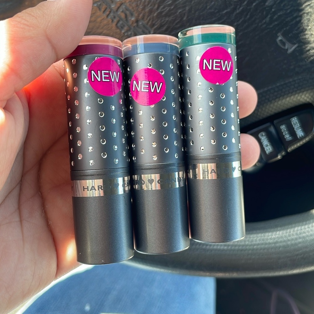 Hard Candy Fierce Effects MatteLipstick,1264 Envy,1263 manatee & 1262 Crave